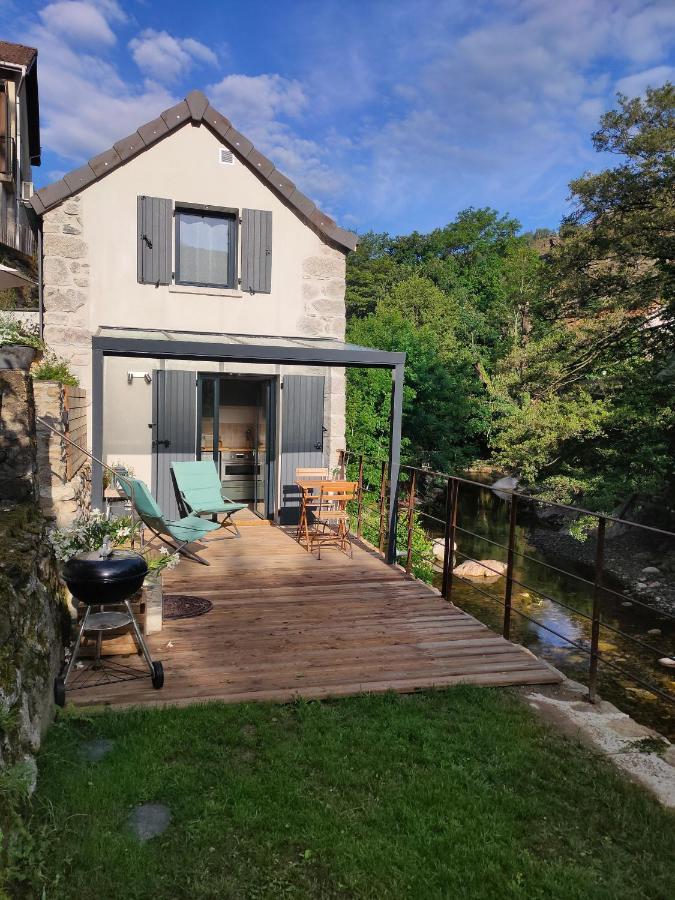 Le Secret Du Moulin, Agreable Tiny House Villefort Villefort (Lozere) Exterior foto
