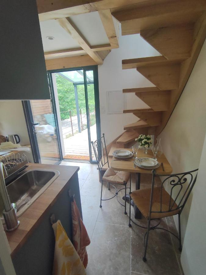 Le Secret Du Moulin, Agreable Tiny House Villefort Villefort (Lozere) Exterior foto